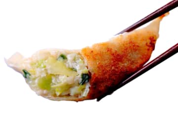 群馬県産春キャベツの野菜餃子（画像提供：みまつ食品）